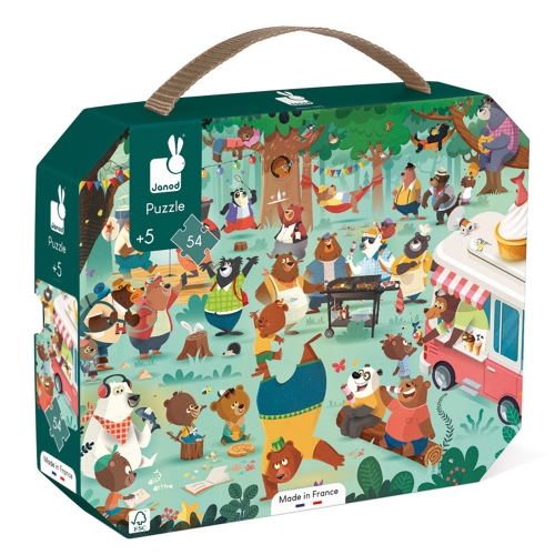 Janod puzzle case the bear family